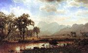 Haying, Conway Meadows, Bierstadt, Albert